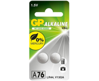 GP guzikowe AG13/LR44; 1,5V (2 sztuki) - 1283080 - zdjęcie 1